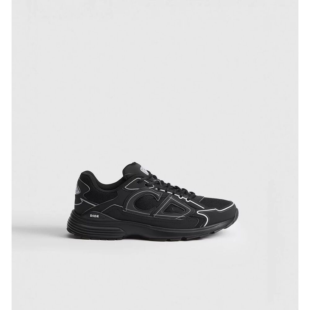New Luxury Chunky Trainer, Signature Diagonal Print, Cannage Sole
